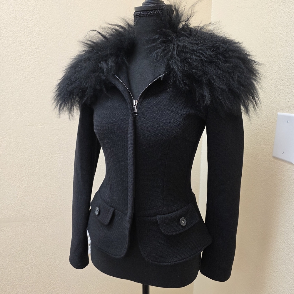 Dolce & Gabbana Wool Fur Jacket - Picture 13 of 14